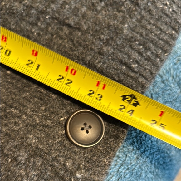 Charcoal Button-Up Women's Sweater - Picture 6 of 7